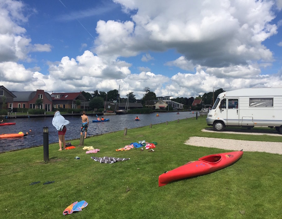 Ein Campingaufenthalt in Holland auf unserem Hafen